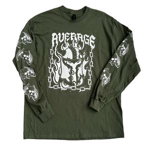 Evil Knight Longsleeve - Military Green